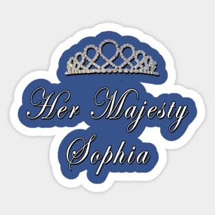 Her Majesty Sophia Sticker
